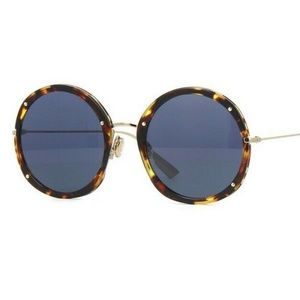 Dior Hypnotic Tortoise Blue Sunglasses